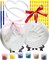 Baby Ornament Keepsake Kit 2 EASELS! Baby Shower Gifts, Baby Footprint Kit and Handprint Kit, Personalized Baby Gifts, Baby Christmas Gifts, Baby's First Christmas Ornament Maker